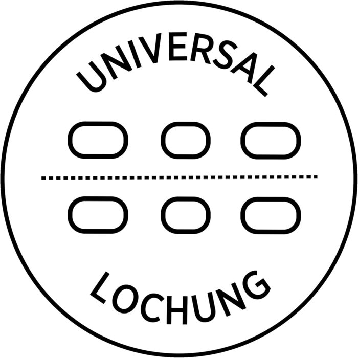 Вкладиш-календар Chronoplan 50236 2026 (тижневий планувальник A5 (148x210 мм) Змінний календар для планувальників зустрічей, ідеально підходить для детального тижневого планування, 1 тиждень на 2 сторінках у колонках, з універсальним перфоратором) білий