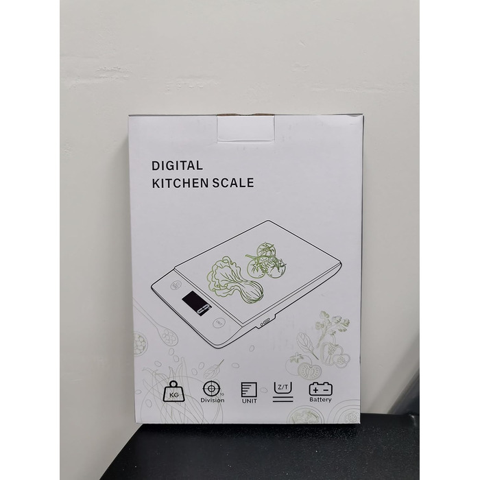 Кухонні ваги цифрові 10 кг Кухонні ваги скляні Цифрові ваги Електронні побутові ваги для випічки, функція тари, сенсорна кнопка, т