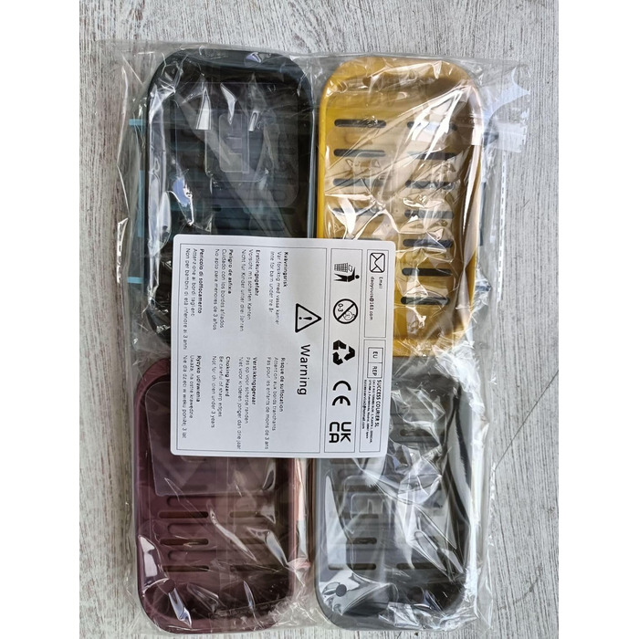 Мильниця з 4-х частин, мильниця з настінним кронштейном, для кухні та ванної кімнати, мильниця для мочалок з функцією зберігання в