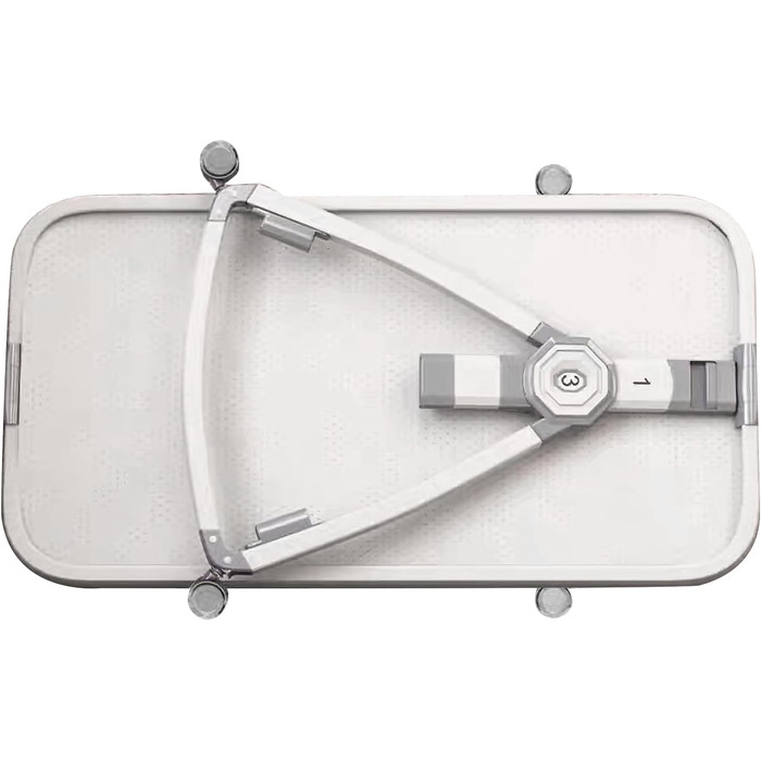 Дитяче ліжечко Side-by-Side, дитяче ліжечко 2-в-1 від народження до 25 кг, додаткове ліжко з 6 регулюваннями висоти, з матрацом/відкидною бічною панеллю/колесами, ліжечко з сітчастої тканини - 80 x 40 x 100-115 см - льон 80 x 40 x 100-115 см - льон