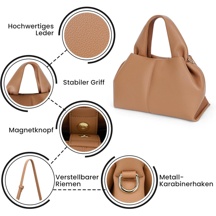 Маленька сумочка Жіноча сумка через плече Шкіряна сумка Жіноча сумка з ручкою Сумки Пельмені Crossbody Сумка Мода PU Шкіряний гама