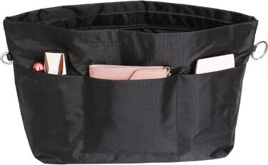 Завітайте до магазину BeringLoad MHPI Bag Сумка-сумка внутрішня, чорна, велика, з кишеньковим органайзером, акрил, чорна