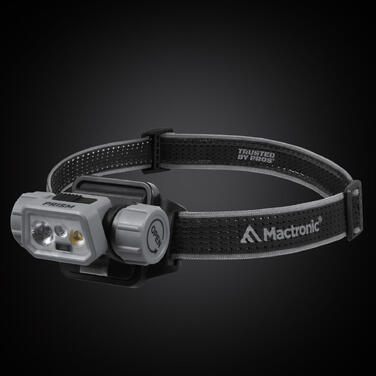 Ліхтар налобний Mactronic Prism (650 Lm) Cool White/RGB LED Recharg Type-C Helmet Kit (THL0141)