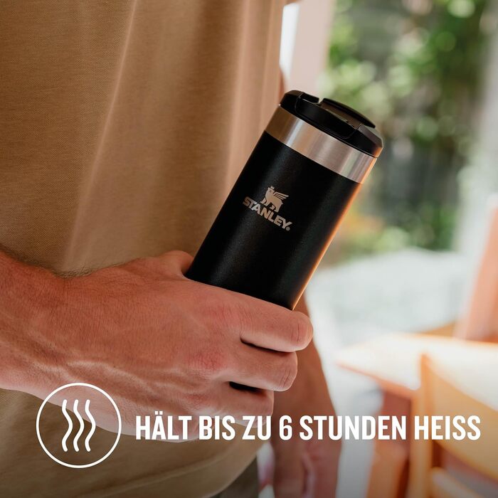 Термогорнятко STANLEY Aerolight Transit 0,47 л - Зберігає тепло протягом 6 годин - Можна мити в посудомийній машині - Термогорнятк