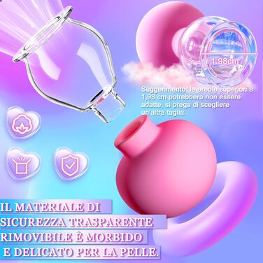 Вакуумний стимулятор сосків AAVIBE для жінок