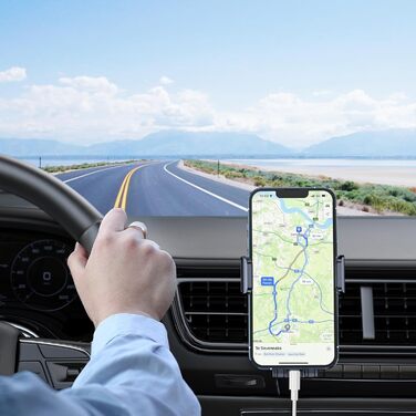 Автомобільний тримач для телефону Blukar, автомобільний тримач для телефону вентиляція з оновленою міцнішою версією та випуском од