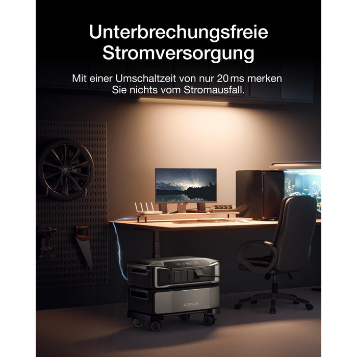 Портативна електростанція EcoFlow DELTA Pro Ultra 6144 Втгод, 0 ПДВ, мікроінвертор WiFi Stream 800 Вт, вихідна потужність змінного струму 6900 Вт, можливість розширення до 30 кВтгод, акумулятор LFP, сонячний генератор для аварійних ситуацій удома та для а