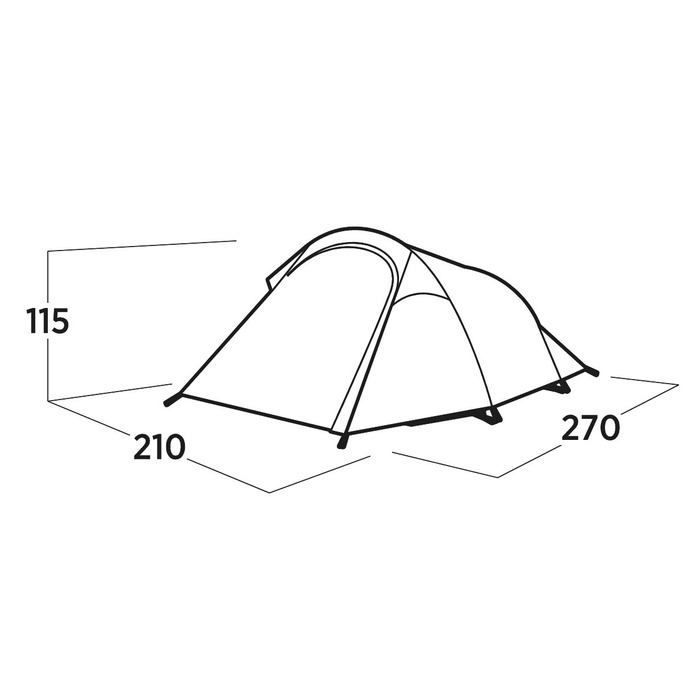 Намет тримісний Easy Camp Reindal 3 (120472)
