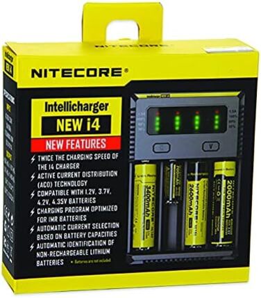 НОВИЙ зарядний пристрій i4 на 4 слоти