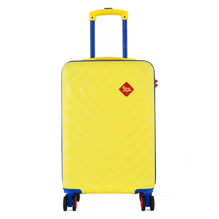 Валіза Semi Line 20' (S) Yellow (T5801-1)