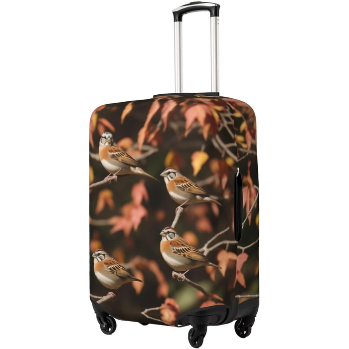 Чохол для валізи Sparrow, міцний захист, підходить для багажу розміром 45,7 - 81,3 см, малий, Чорний
