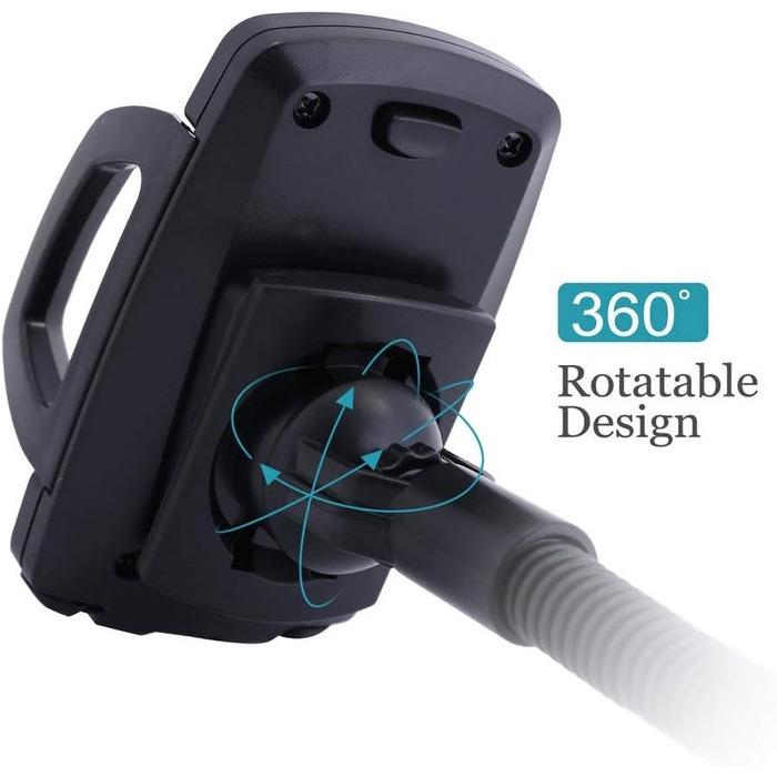 Тримач для мобільного телефону на лобове скло автомобіля, довга рука, тримач для iPhone Xs Max R X 8 Plus 7 Plus 6S, Samsung Galax