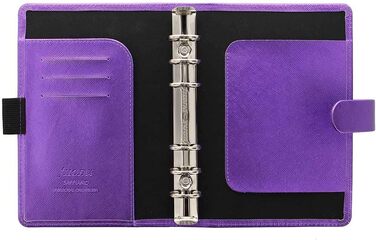 Органайзер для персонального сафіано Filofax Фіолетовий металік, 21-028769 фіолетовий