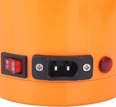Чайник, 800 мл 12В 24В Портативний чайник великої місткості, чайник для вантажівки/автомобіля (ОРАНЖЕВИЙ)