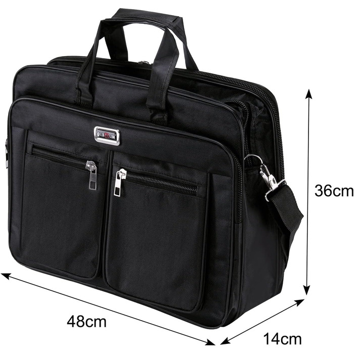 Сумка для ноутбука, 38,1 см (15/17 дюймів), водонепроникна, протиударна, легка, сумка через плече, сумка-месенджер, сумка для ноут