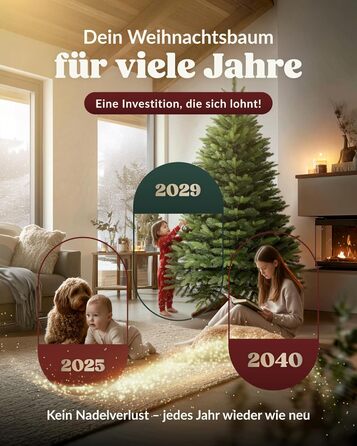 Штучна ялинка 180 см зелена Amari