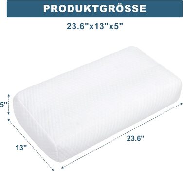 Подушка для коліна TANYOO для сну на боці, регульована подушка для ніг з піни з ефектом пам&39яті для сну на боці, ідеально підходить для полегшення болю в колінах і стегнах і покращення сну