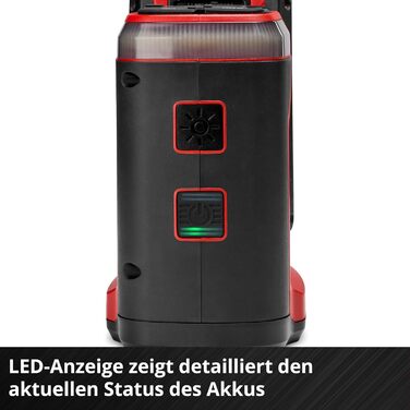 Акумуляторна енергостанція Einhell TE-ES 18/150/1 Li-C PXC (18 В, інвертор, роз'єми 230 В та 12 В, USB-A та USB-C PD, функція зарядки, в комплекті акумулятор PXC 4.0 Аг, сонячна панель, швидкий USB-зарядний пристрій)