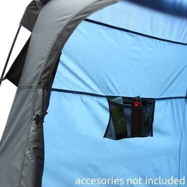 Ваш GEAR Aquila - Душовий намет з мансардним вікном Пеленальний намет з висотою стояння Обладнання намет окремий поверх 5000мм UV