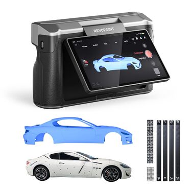 Сканер Revopoint MIRACO Plus для 3D-друку, портативний сканер з фотограмметрією, до 20 кадрів в секунду, точність до 0,02 мм, повн