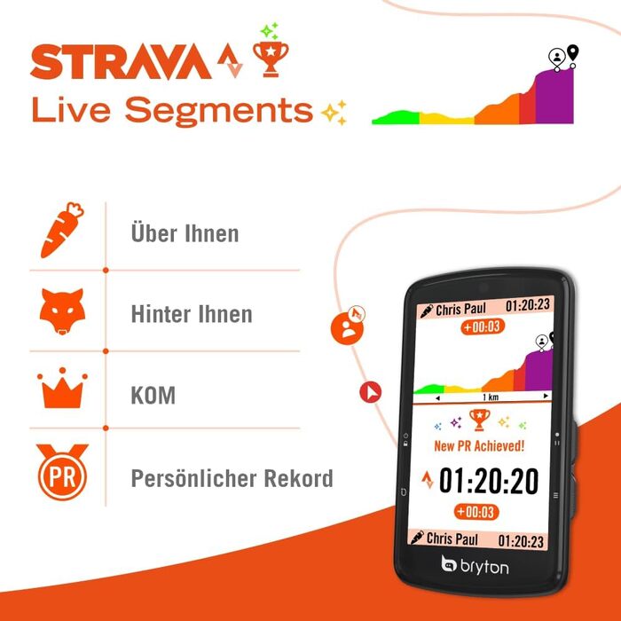 Велокомп&39ютер Bryton Rider S810 з GPS-навігацією та 3,5-дюймовим кольоровим сенсорним екраном, 50-годинним автономним часом, офлайн-картою Європи, покроковою навігацією, водонепроникністю, підключенням ANT/BLE
