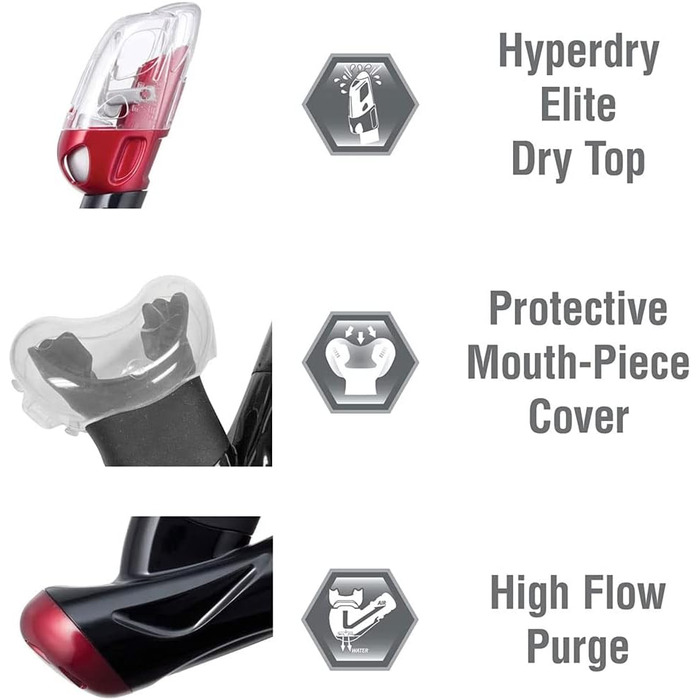 Сумка для маски для дайвінгу Tusa Visio (червона)