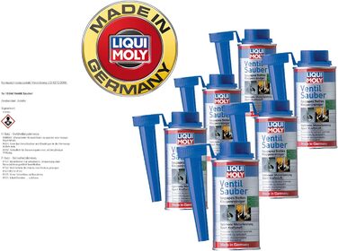 Добавка Бензин 150 мл, 6 шт., LIQUI MOLY 1014 Valve Clean Cleaner Protector