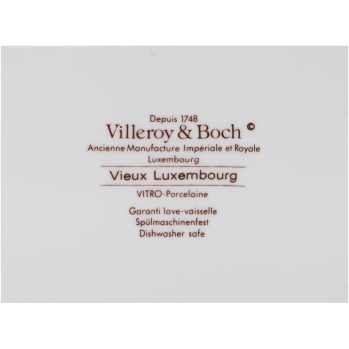 Кавник Villeroy & Boch Old Luxembourg 1,2 л Porcelain Classic Можна мити в посудомийній машині