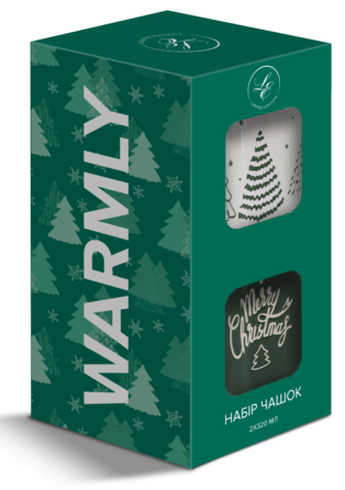 Набір чашок Limited Edition NY Warmly Green, 2х320 мл (7133565)