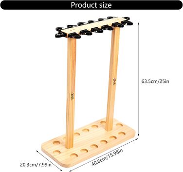 Тримач для вудок, підставка для вудок для гаража, підлогова підставка, вертикальний тримач для зберігання вудок, органайзер для риболовлі