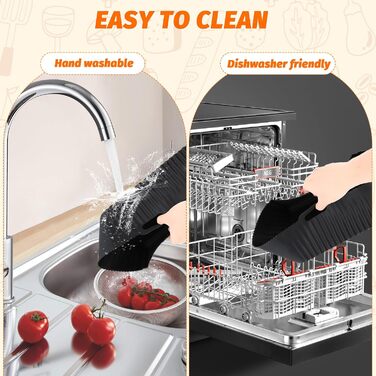 Набір аксесуарів для фритюрниці, силіконова форма для фритюрниці для Ninja AF500 10.4L з силіконовими захватами, решітки для гриля з нержавіючої сталі, аксесуари для фритюрниці, багаторазові аксесуари Аерофритюрниця