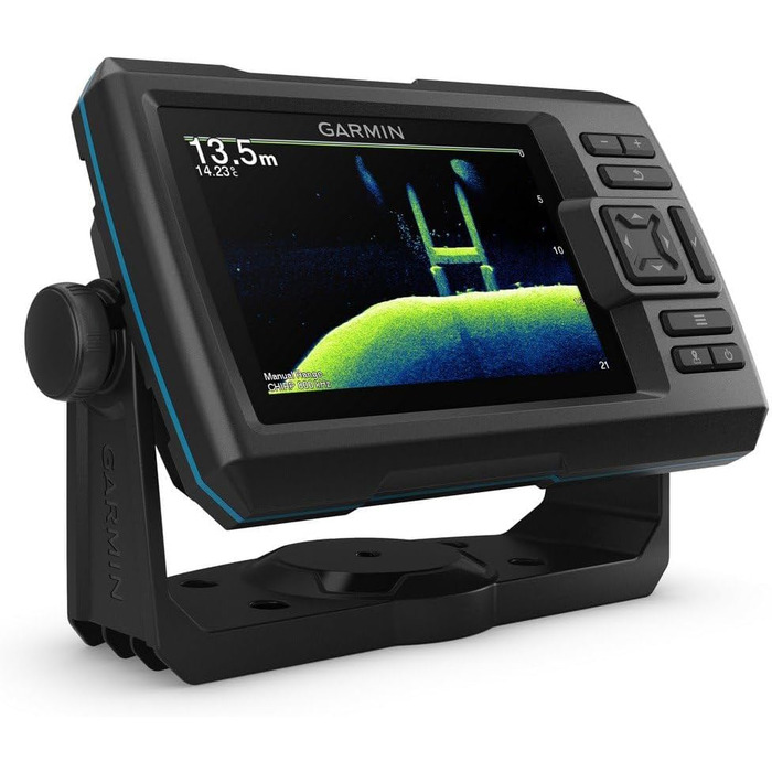 Розмір дисплея Striker Vivid Fishfinder 5 дюймів, вбудований ехолот Chirp і ClearV, включаючи датчик Так, GT20-TM