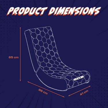 Дитяче крісло-гойдалка X Rocker Video - дизайн Neo Hex