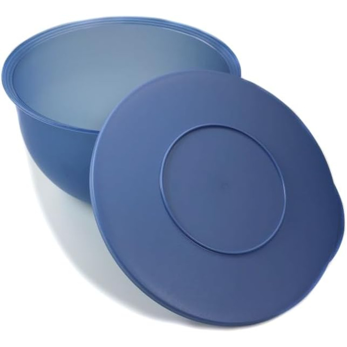Миска Tupperware Young Wave 4,3 л темно-синя, сервірувальна миска, темно-синя, 4,3 літра