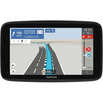 Навігаційний пристрій TomTom Car Sat Nav GO Classic 2nd (5-дюймовий, уникнення заторів завдяки TomTom Traffic, оновлення карт для Європи включені, оновлення через Wi-Fi, динамічний асистент смуги руху, інтегрований, двостороннє кріплення) 5-дюймовий станд