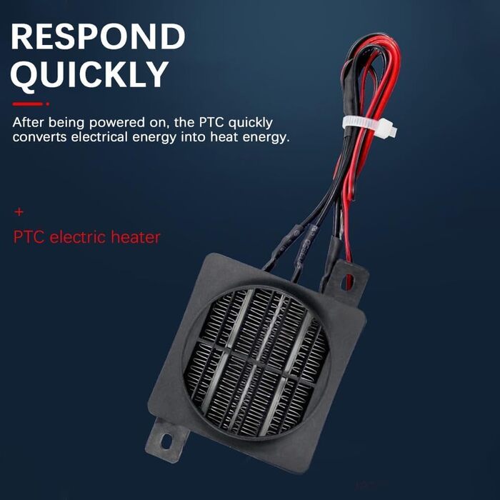 Нагрівач, енергозберігаючий PTC нагрівальний елемент 12V 150W з постійною температурою, нагрівальні елементи для вентиляторів, обігрівачів, зволожувачів повітря, кондиціонерів, 12V PTC