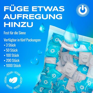 Презервативи ON) Natural Feeling, тонкі, 54 мм, 50 шт