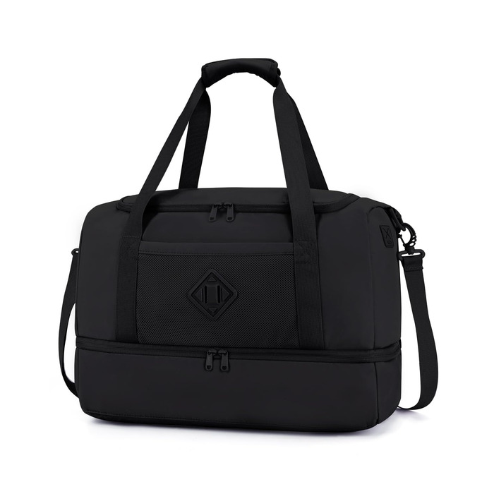 Жіноча дорожня сумка WANDF, сумка для ручної поклажі Easyjet, 45x36x20 см, велика спортивна сумка з відділенням для взуття та відділенням для вологих речей, дорожня сумка на вихідні для жінок та чоловіків для подорожей літаком та використання в спортзалі 