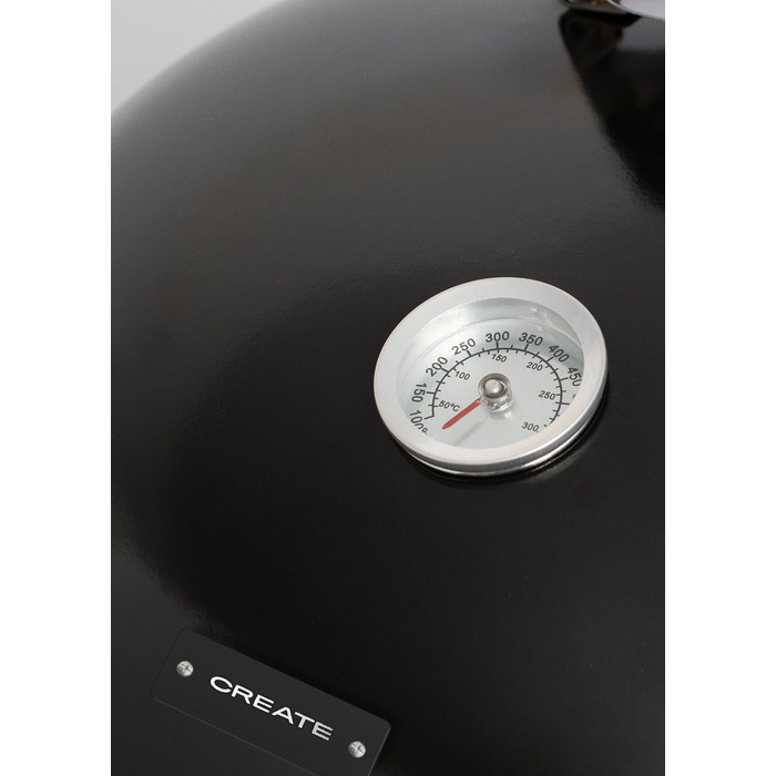 Димар-гриль для вугілля Smoky Kettle / Вугільний коптильник з попільником, рівномірним прогріванням, легким очищенням та зручним транспортуванням