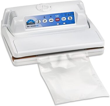 Вакуумні рулони BOTTINI 20x600 см, пакети з фольги PREMIUM, sous vide, для кожного ущільнювача фольги та вакуумного пакувальника, рулони з фольги для харчових продуктів, 4