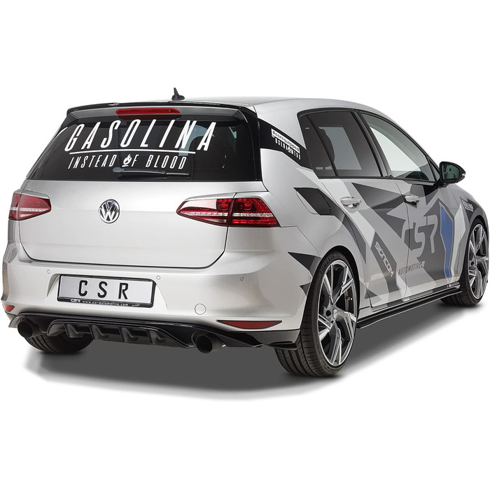 Автомобільні козирки задніх ліхтарів, сумісні з/замінені для VW Golf 7 (Type 1K) RB007-G