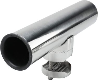 Тримачі для вудок FreeTec 2 з нержавіючої сталі, що обертаються, для рейок від 25 мм до 32 мм