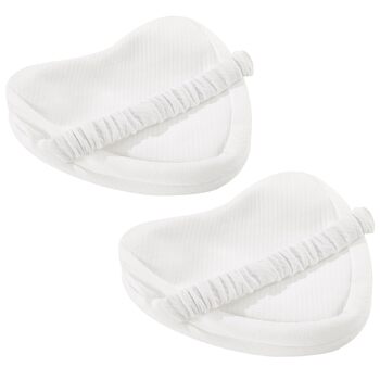 Змінні накладки на подушки для ніг, Тільки накладки на подушки для колін Наволочка для подушки для колін у формі серця, Синьо-білий/Розкішний сад 2 шт., 2 шт.