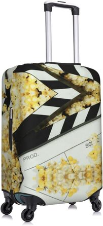 Чохол-рюкзак на багаж, еластичний, що миється, для подорожей та роботи (підходить для валіз розміром 45,7 - 81,3 см), Чорний, Середній