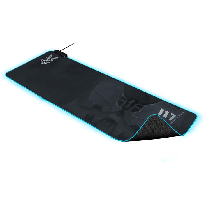 Ігровий килимок для миші Razer Goliathus, покращена кольоровість, настроюване RGB-підсвічування, м'який тканинний матеріал, збалан