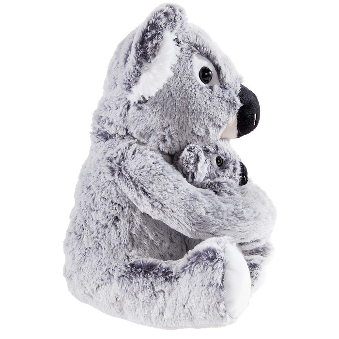 Коала з дитинкою, 27 см, різнокольорова, 247673 MISANIMO