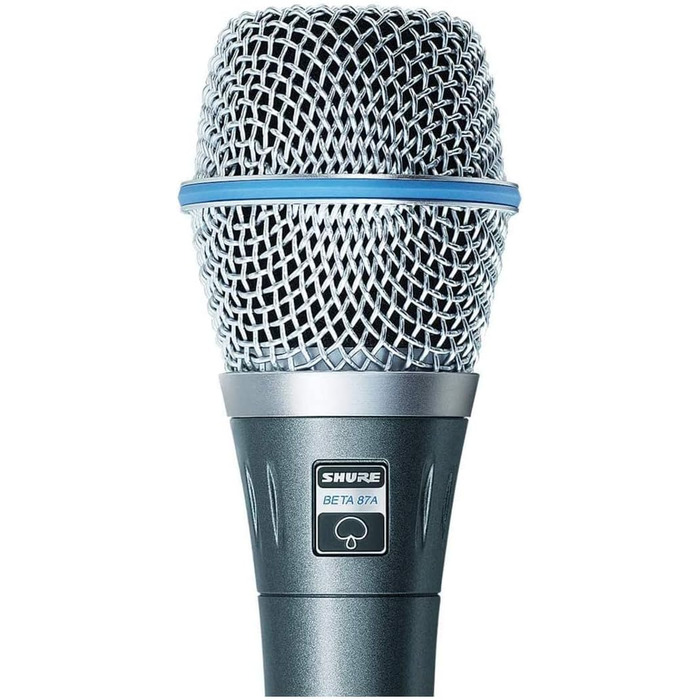 Суперкардіоїдний конденсаторний вокальний мікрофон SHURE BETA 87A