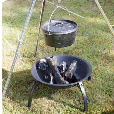 Казан з кришкою Bo-Camp Dutch Oven Cast Iron 31 cm / 7.1 L Black (2122415)