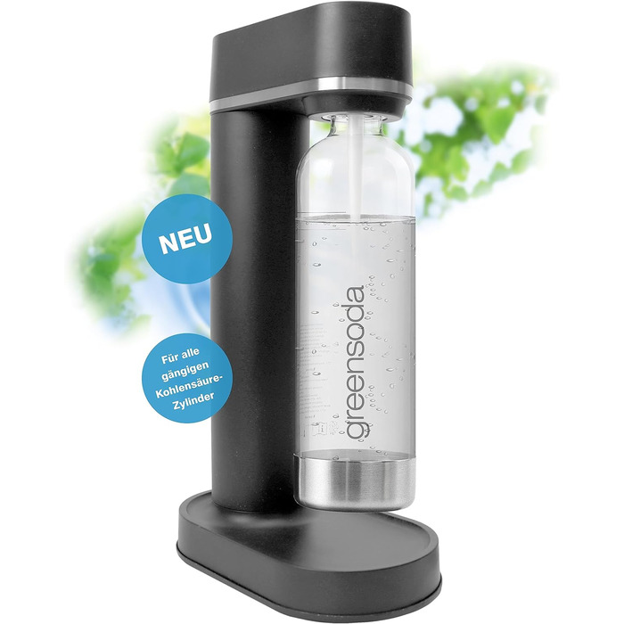 Чорна) - екологічно чиста газована вода без пластику пляшка води 1 літр