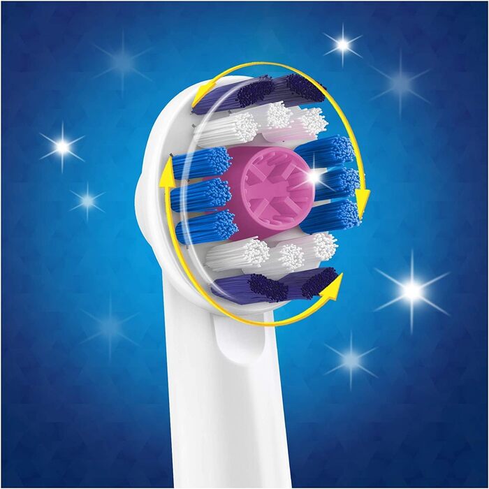 Щітки Braun Oral-B EB 3D білі 2 шт.